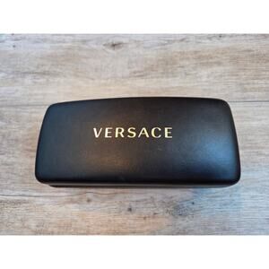 Versace‎ Black Hard Shell Eyeglass Case